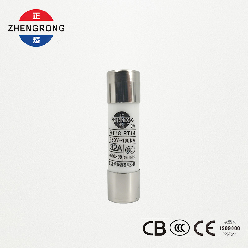 10*38 R015 32A 500V ການເຊື່ອມຕໍ່ຟິວ