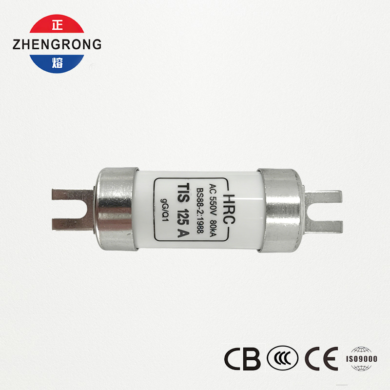 550V 125A ປະເພດມີດ HRC Fuse | BS88-2:1986 | 80kA