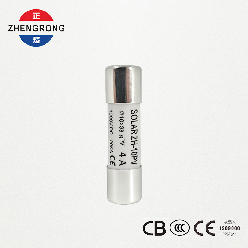 ປັບແຕ່ງ 10*38 4A Solar Panel Reset Fuse Links for Photovoltaics
