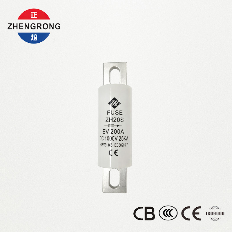 EV DC Fuse 200A 1000V (ZH20S) | 25kA ຄວາມອາດສາມາດ breaking | IEC60269 ໄດ້ຮັບການຢັ້ງຢືນ