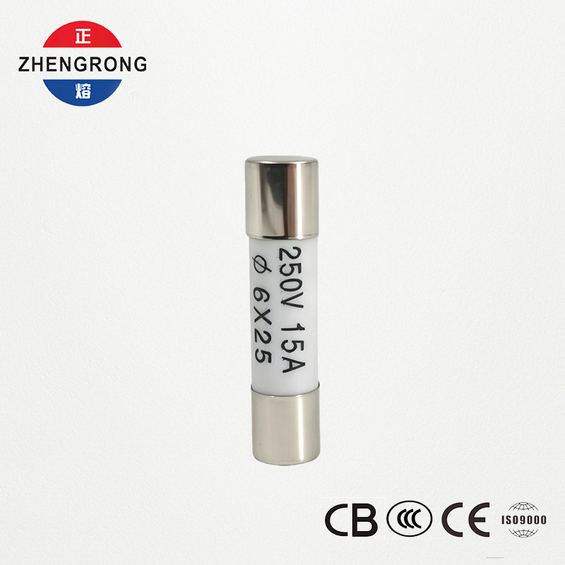 ປະສິດທິພາບສູງ 6 * 25mm R057 15A Fuses ສໍາລັບຜູ້ຊື້ຈໍານວນຫລາຍ