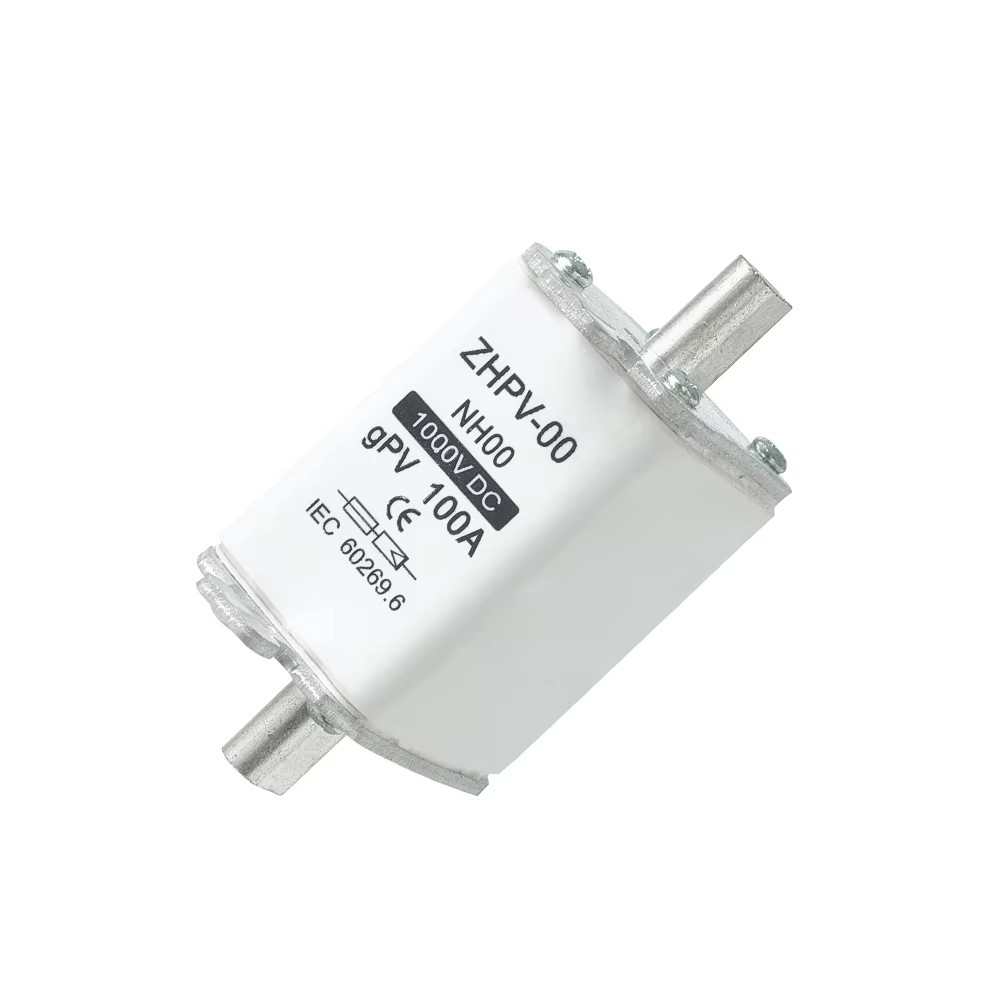 NH00 ລະບົບ Photovoltaic DC 1000V 32~100A Fuse Link