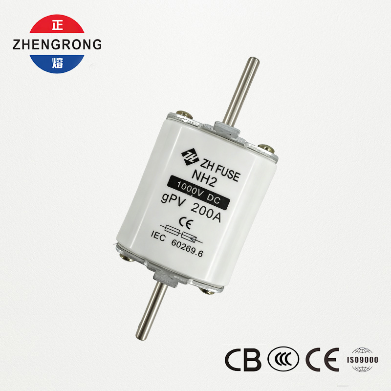 NH2 200A 1000V DC gPV Photovoltaic Fuse Link - IEC 60269.6 ໄດ້ຮັບການຮັບຮອງ