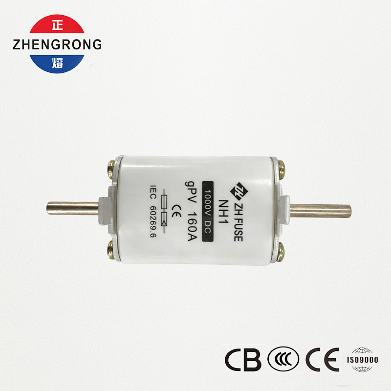 PV DC Fuse NH1 160A 1000V | CE & IEC 60269.6 ອະນຸມັດສໍາລັບ Solar Arrays