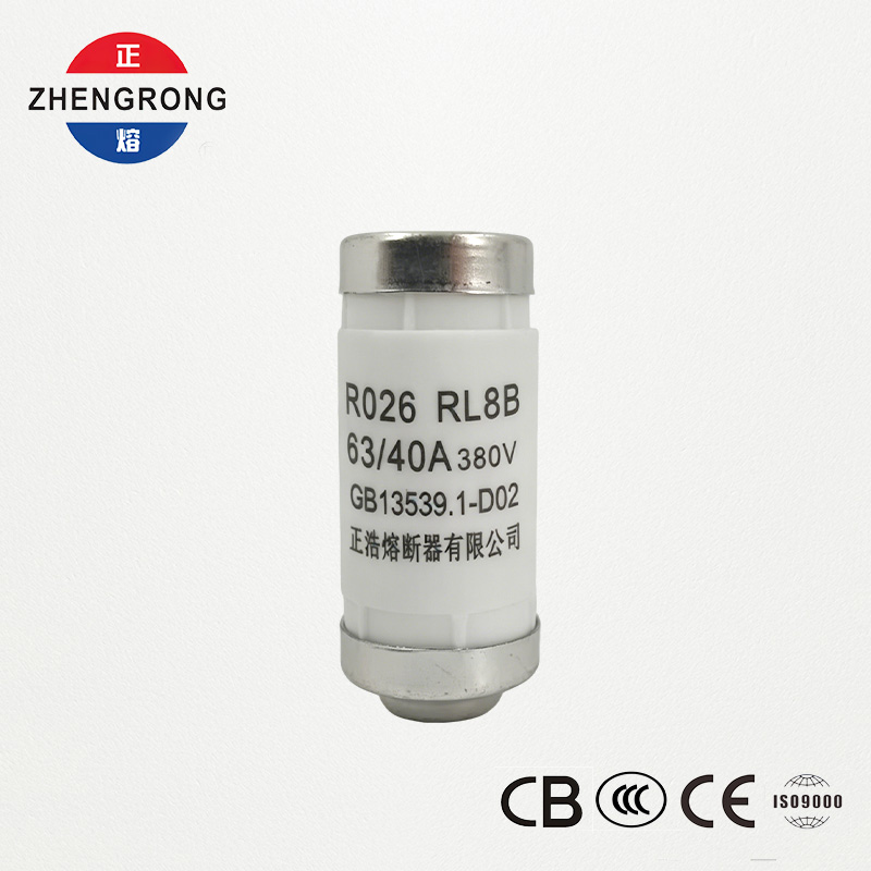 RL8B R026 40A 380V D02 ທໍ່ກົມ