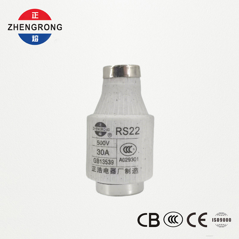 RS22 30A 500V Fast-Acting Screw-Type Fuse | ການປົກປ້ອງ semiconductor