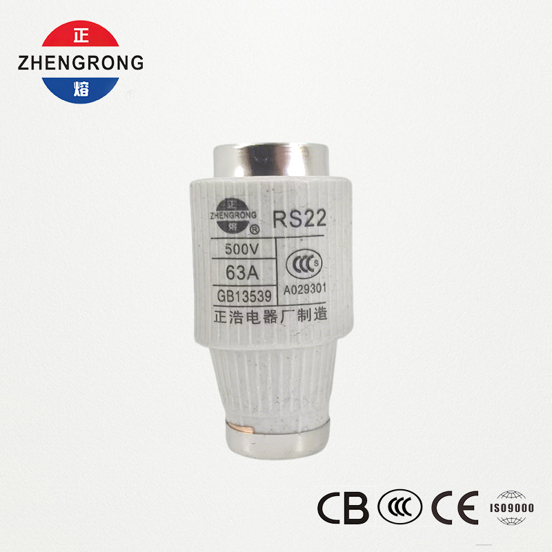 RS22 63A 500V Fast-Acting Screw-Type Fuse | ການປົກປ້ອງ semiconductor