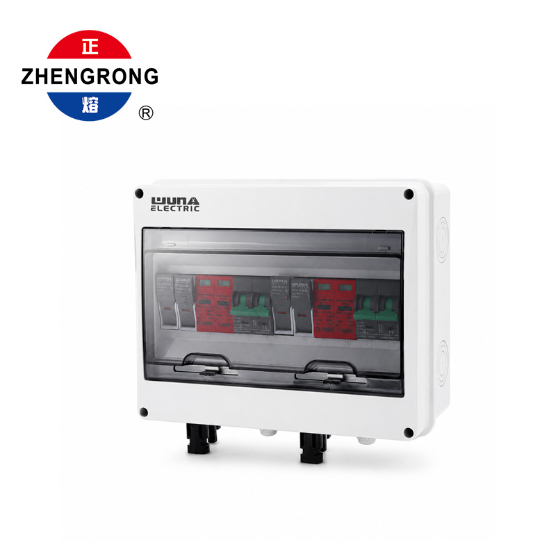 Solar PV Combiner Box 2 In 1 Out DC 600V / 1000V ກ່ອງ