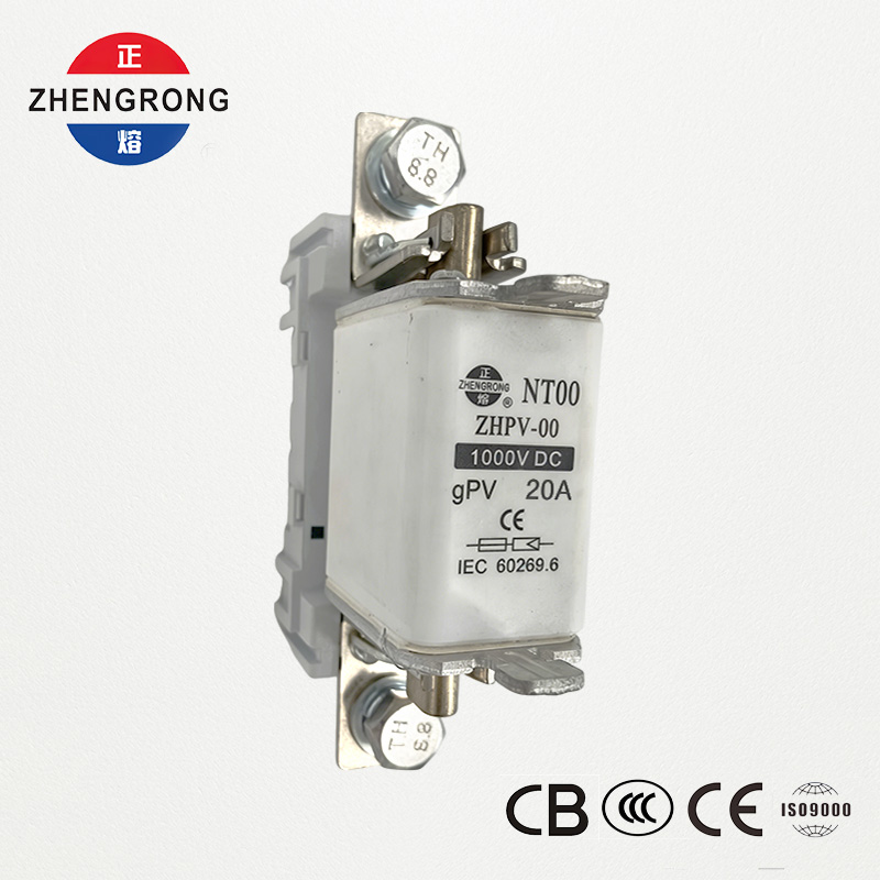 ZHPV-00 20A 1000V DC Photovoltaic Protection Fuse - ໄດ້ຮັບການຢັ້ງຢືນ CE