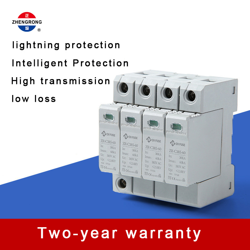 ZR-C385-60 4P AC Surge Protective ອຸປະກອນ (SPD)